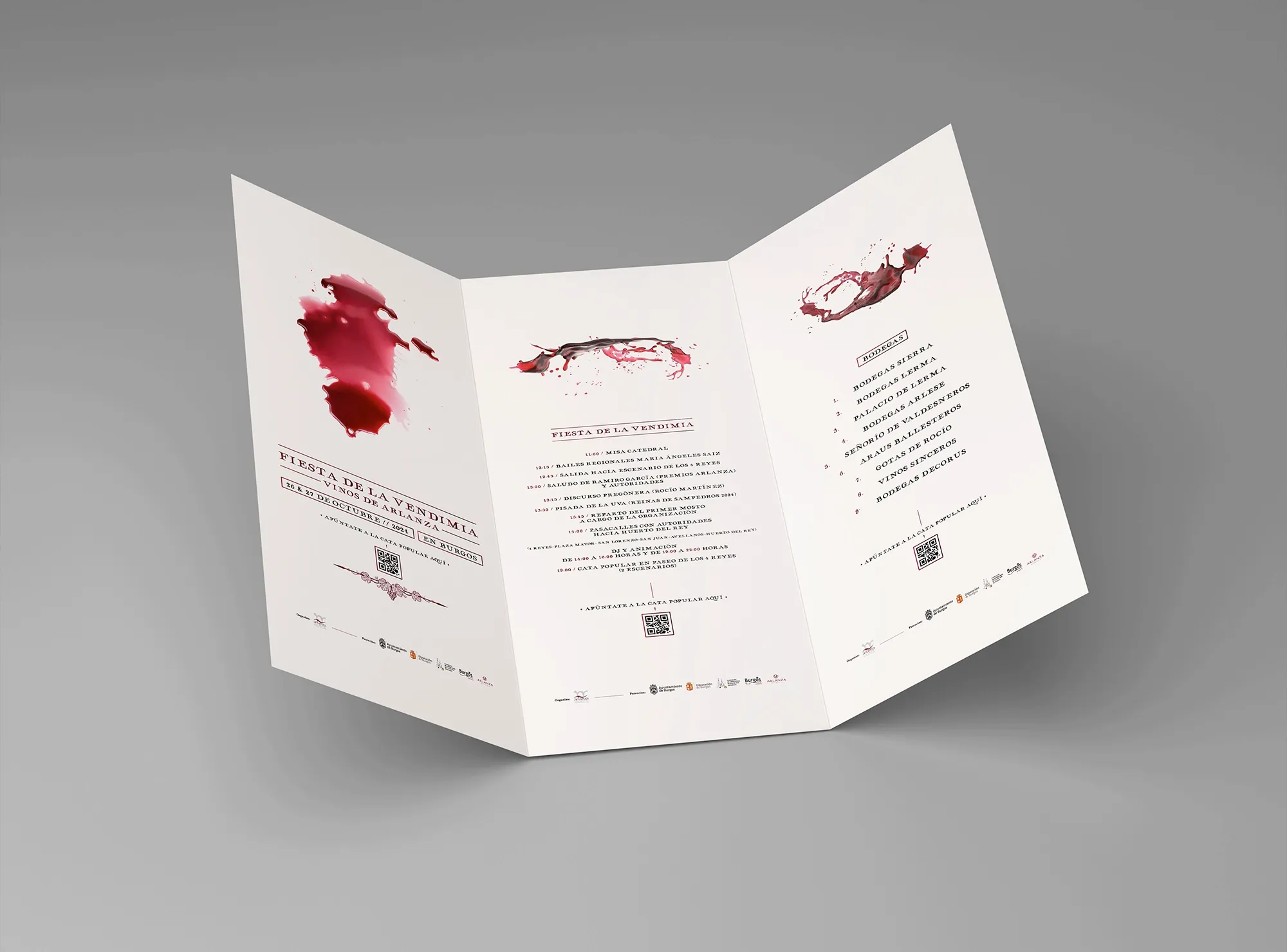 VENDIMIA TRÍPTICO EVENTOS JARTOS