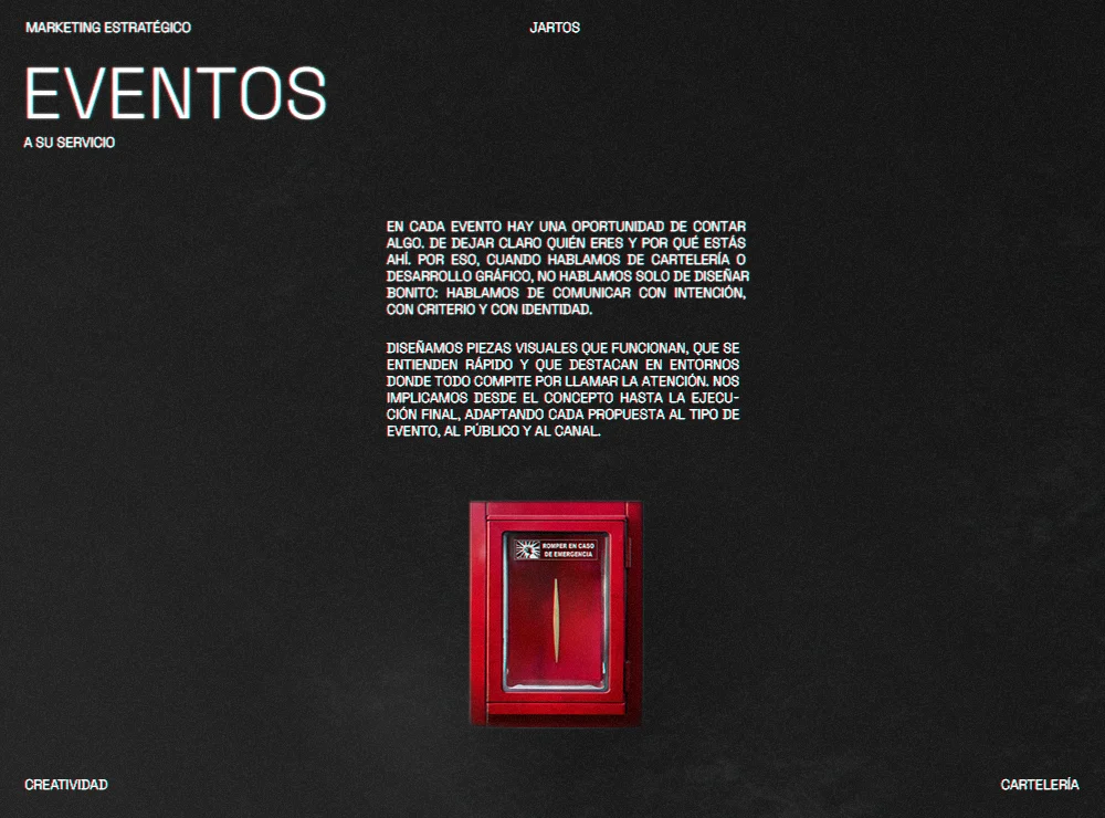 Portfolio de Jartos Eventos
